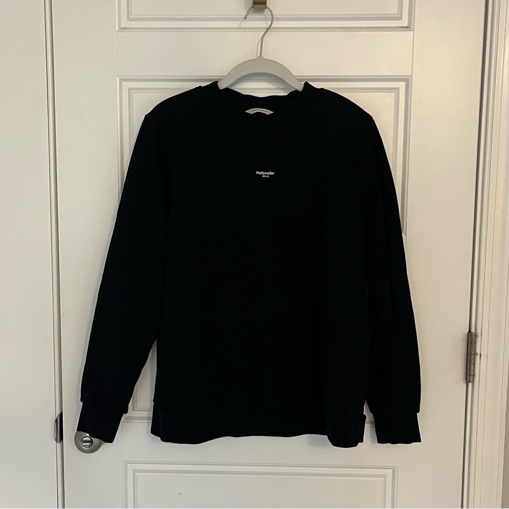Holzweiler Black Sweatshirt | XS